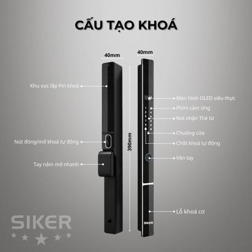 KTS-140: Khóa Thông Minh – Đỉnh Cao An Ninh & Tiện Nghi!